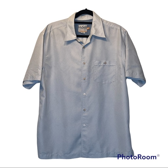 QuikSilver Edition short sleeve Blue Size Large - Picture 1 of 3